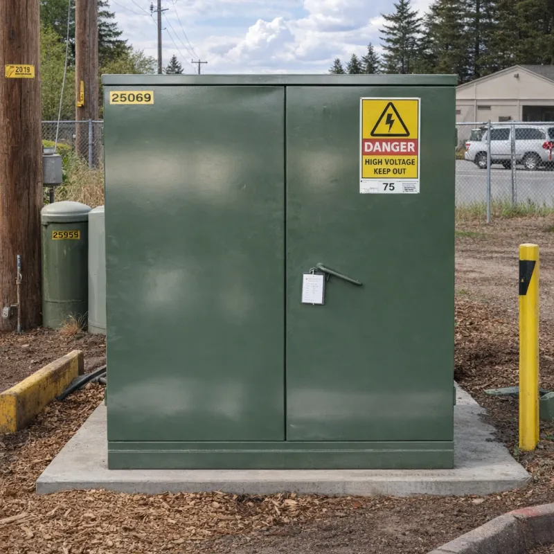 1000 kVA heavy-duty pad-mounted distribution transformer manufactured by Yawei Transformer for utility and industrial power networks