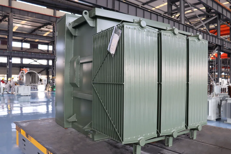 1500 kVA three-phase pad-mounted distribution transformer with medium-voltage primary manufactured by Yawei Transformer