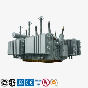 220 kV high voltage main power transformer with capacities up to 1000 MVA manufactured by Yawei Transformer for utility substations