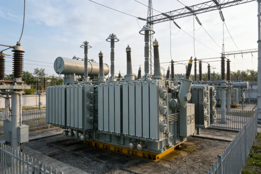 220 kV utility main power transformer engineered up to 500 kV and 1200 MVA, manufactured by Yawei Transformer for substation and transmission use