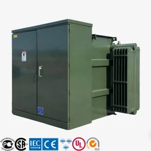 500 kVA pad-mounted distribution transformer manufactured by Yawei Transformer for outdoor power distribution