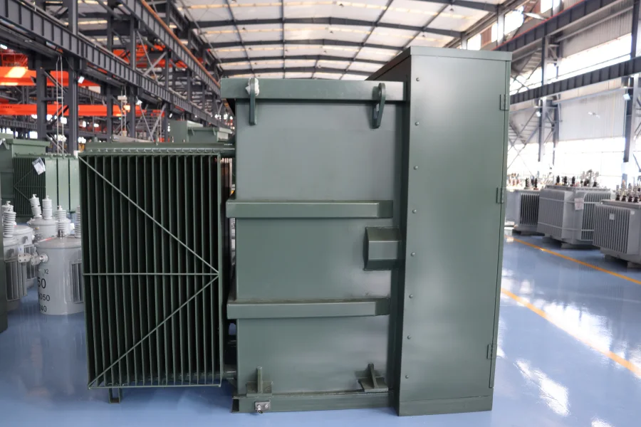 Utility-grade 500 kVA pad-mounted distribution transformer produced by Yawei Transformer for outdoor power networks