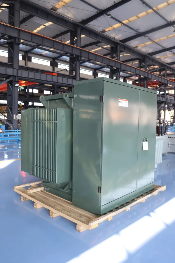 Pad mounted distribution transformers manufactured in a dedicated factory for underground and urban power networks, supporting custom voltage and capacity designs with wholesale supply to the USA, Canada, Brazil, Argentina, Mexico, Australia, South Africa and Kazakhstan, CE UL CSA GOST certified – Yawei Transformer