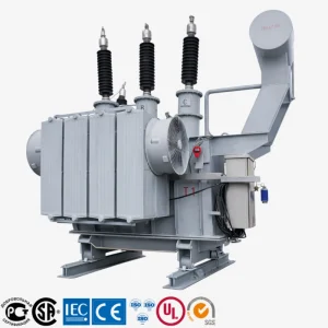 110 kV power transformer 20–315 MVA for utility substations, transmission networks and power grid applications manufactured by Yawei Transformer, oil-immersed custom power transformer with voltage capability up to 500 kV