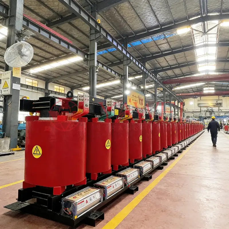 2000 kVA High Capacity Dry Type Cast Resin Transformer – Three Phase Industrial Power Transformer (13.2kV, 20kV, 35kV) for Utility, Data Center, and Industrial Applications, Factory Manufactured by Yawei Transformer, Customizable, Wholesale, Global Supply