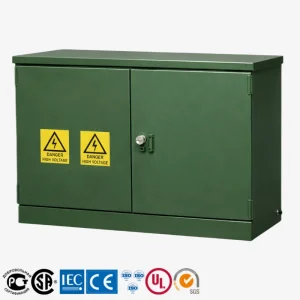 225 kVA pad-mounted distribution transformer with 13.2 kV to 34.5 kV primary voltage, factory-direct supply for utility and underground power distribution across North and Latin America by Yawei Transformer