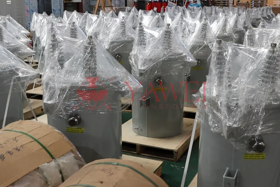 25 kVA Pole Mounted Distribution Transformer Wholesale Supplier - 120/240V, CE, UL, CSA Certified, Customizable, Global Shipping