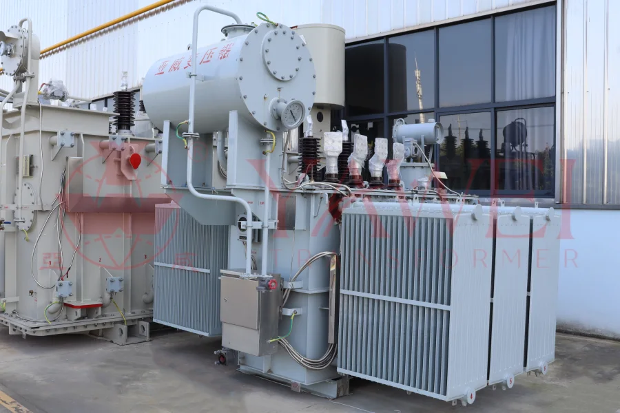 5000 kVA three-phase oil-filled substation transformer for industrial power distribution, utility grid and infrastructure projects, medium voltage 11 kV to 35 kV, oil-immersed distribution and substation transformer, factory manufactured, wholesale supply, custom design for USA, Canada, Europe, Latin America and global markets, Yawei Transformer