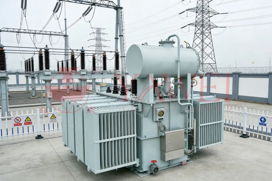 5000 kVA three-phase oil-immersed transformer for industrial, utility and infrastructure power distribution, medium voltage oil-filled distribution and substation transformer supporting 11 kV to 35 kV, factory manufactured with wholesale and OEM supply, customizable capacity up to 10000 kVA, suitable for USA, Canada, UK, Germany, Europe, Latin America and global markets, Yawei Transformer