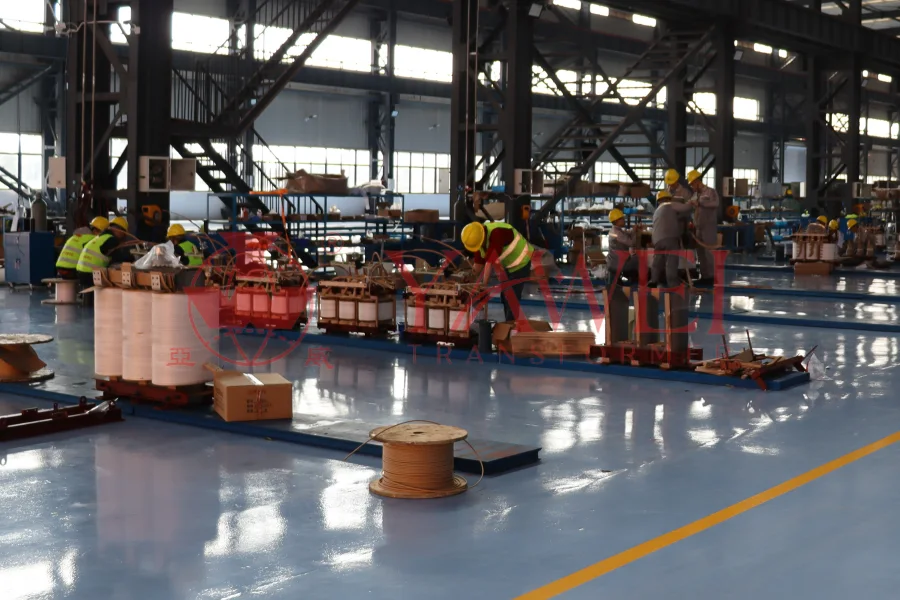 Transformer basics explained by China power transformer manufacturer Yawei Transformer, showing working principle, structure, and role in power systems