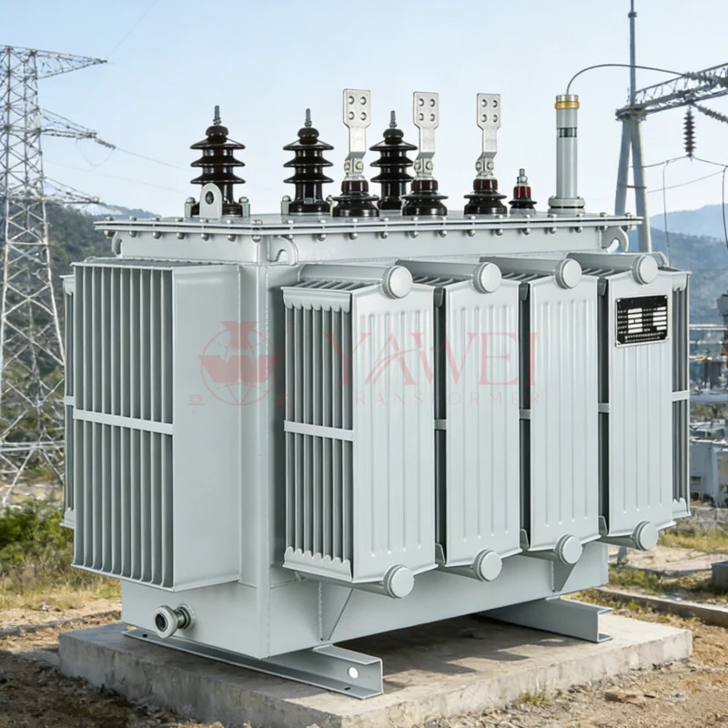 1250 kVA oil-immersed transformer by Yawei Transformer, custom medium voltage power solutions for industrial, utility, and commercial applications