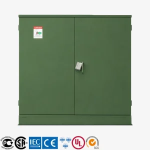 Trasformatore da 2000 KVA montato su piastra 13,2kV-34,5kV 480Y/277V 220Y/127V trifase in bagno d'olio per applicazioni industriali e di pubblica utilità in Nord e Sud America, prodotto da Sichuan Yawei Transformer.