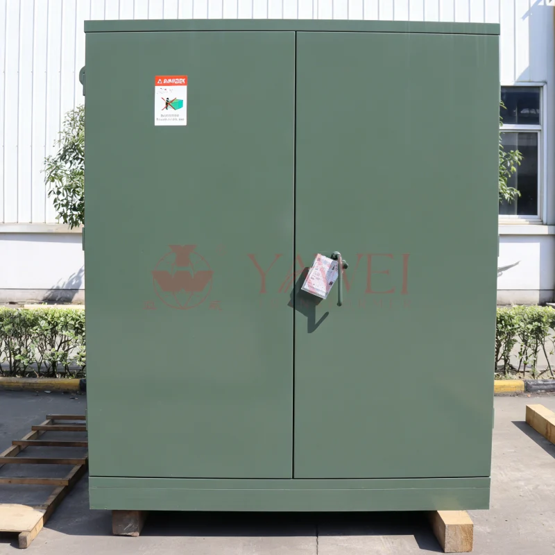 2000 KVA pad mounted transformer manufactured by China manufacturer, ANSI/IEEE compliant oil-immersed outdoor distribution transformer for USA utility and industrial applications – Sichuan Yawei Transformer.