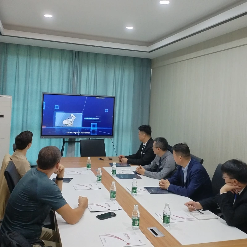 110kV/33kV 40MVA 電力變壓器製造、廠內測試及客戶檢驗於亞威變壓器廠內進行