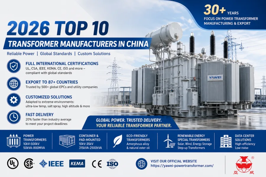 2026 10 лучших производителей трансформаторов в Китае, включая TBEA Siemens Energy Hitachi Energy Schneider Electric Yawei Transformer и CHINT глобальных поставщиков
