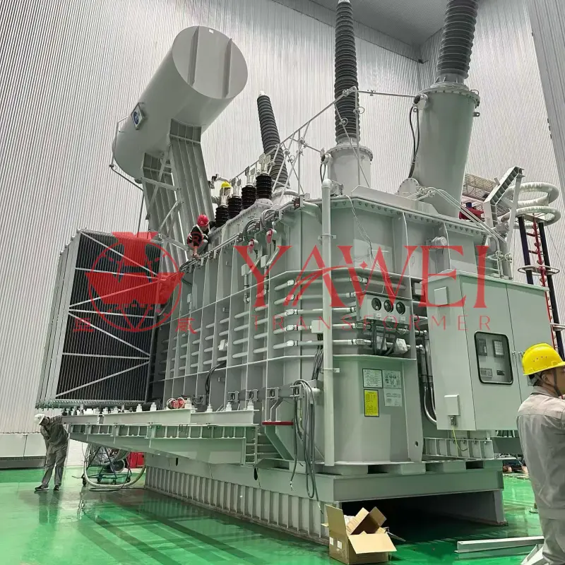 250MVA 345kV power transformer designed for U.S. data center projects, supporting reliable grid connection for hyperscale infrastructure.