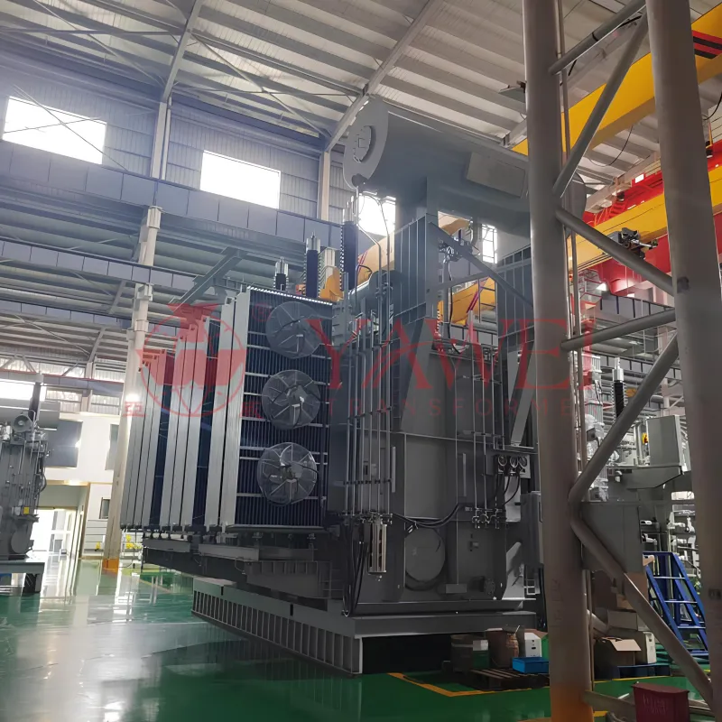 250MVA 345kV 變電站變壓器經測試可運往北美，符合 IEEE 標準的高壓電力變壓器，適用於公用事業應用
