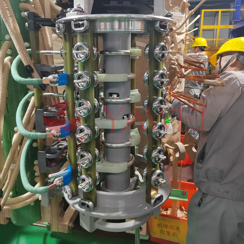 Yawei 50MVA 138kV power transformer manufactured and assembled at China factory, factory direct supply with fast delivery, IEEE/ANSI compliant, CSA and UL certified, designed for utility substations in North America and USA market sales