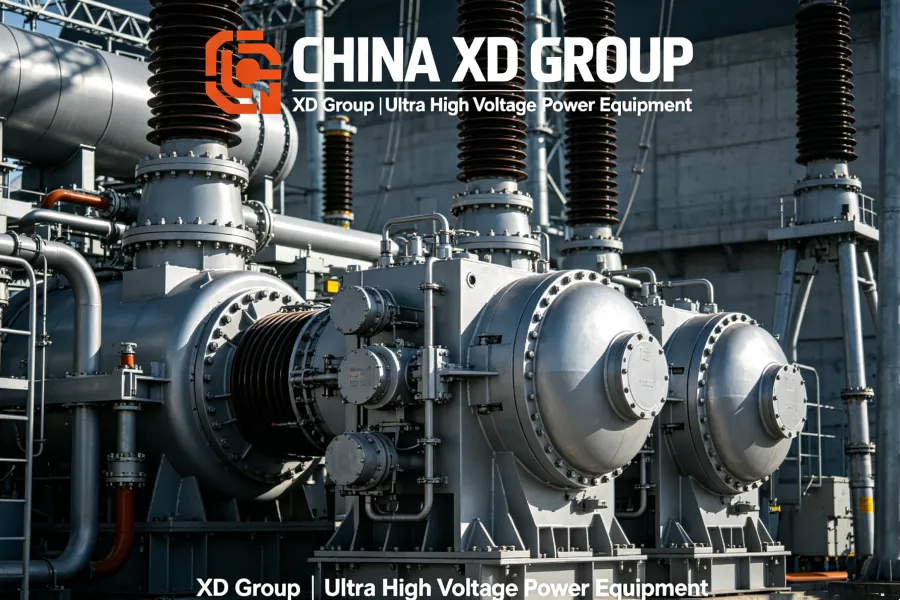 Китай XD Group UHV трансформатор поставщик ±1100kV DC преобразователь трансформатор производитель смарт-сети энергетического оборудования Китай