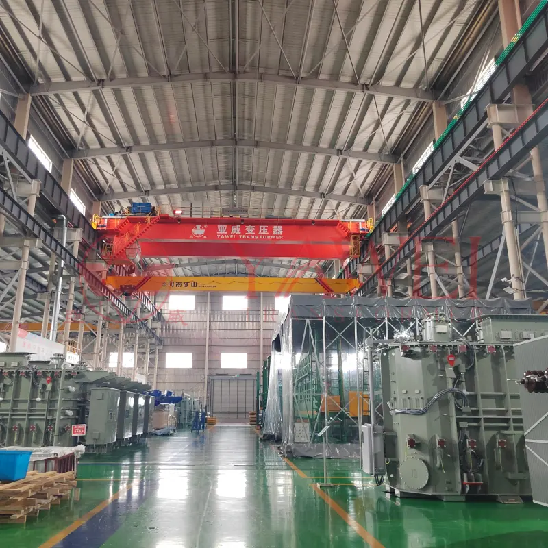 High voltage power transformers designed for U.S. data centers, featuring 345kV and 250MVA capacity for reliable grid power supply.