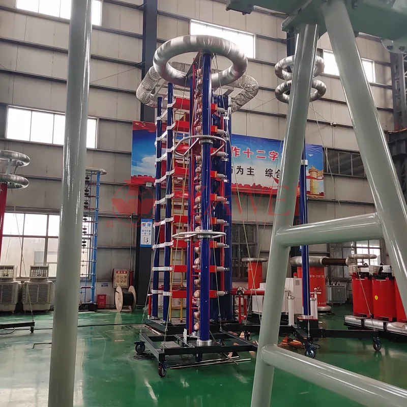 變壓器工廠內部展示製造及客戶檢驗過程中的 110kV/33kV 40MVA 電力變壓器