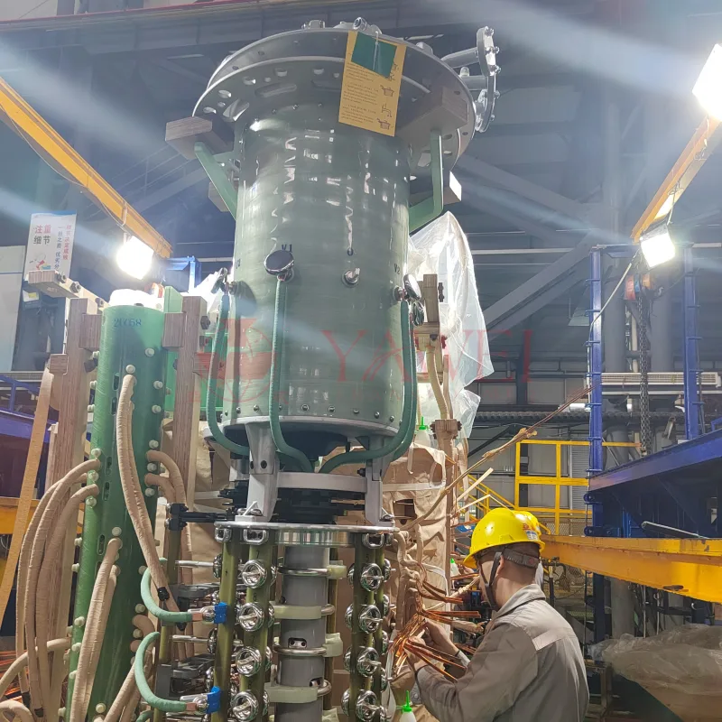 中國領先的電力變壓器製造商在工廠檢驗和測試過程中展示 110kV 40MVA 變壓器