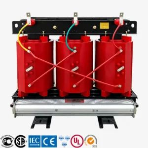 1250 kVA eco-friendly dry type cast resin transformer for commercial buildings and high-rise electrical substations with 11kV 415V 400V power distribution by Yawei Transformer.
