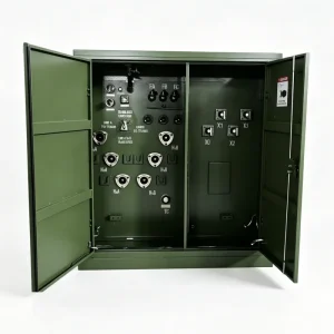 China Supplier Custom 2500kVA 13.8kV Pad Mounted Transformer with Integrated Control Panel - Yawei Transformer