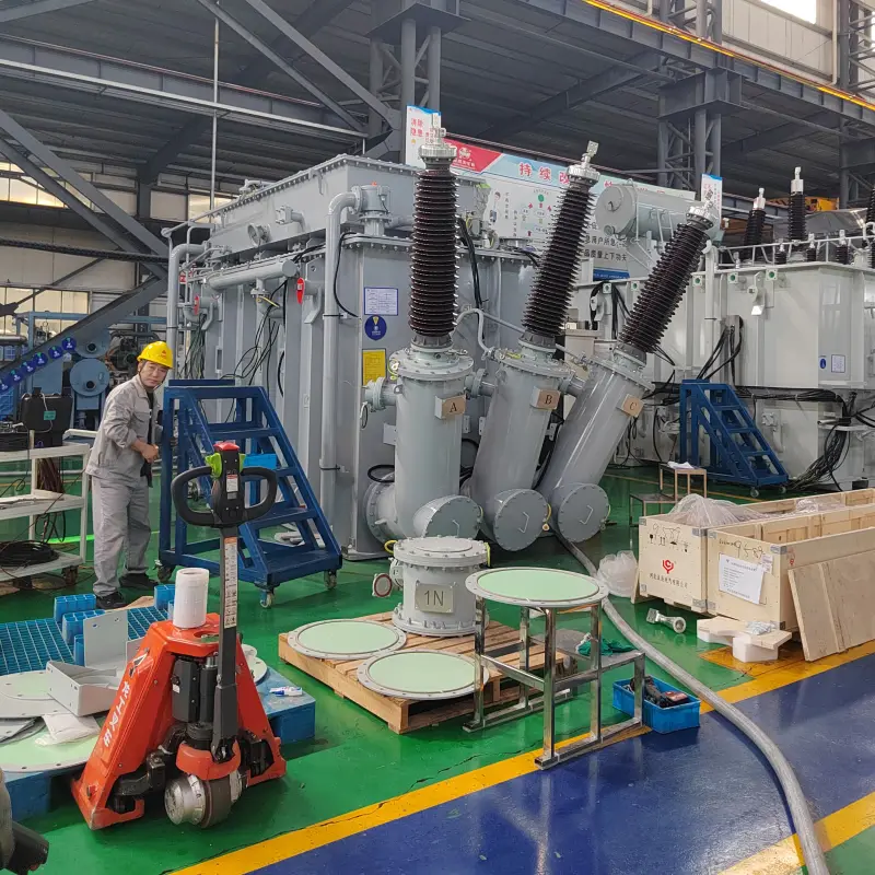 Yawei Transformer Transformador solar de alta eficiencia para plantas fotovoltaicas de 50 MW y sistemas de almacenamiento de energía BESS, conforme a las normas IEEE e IEC, fabricado en China para proyectos internacionales de infraestructuras de servicios públicos.