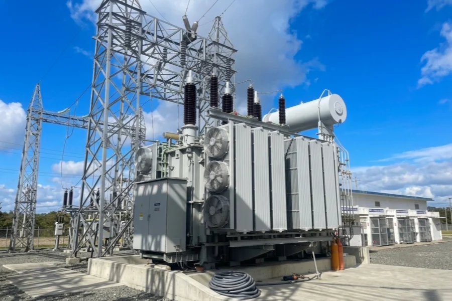 Custom 115kV high voltage substation project reinforced electrical infrastructure for grid resilience engineered for reliable power transmission and utility network stability by Yawei Transformer