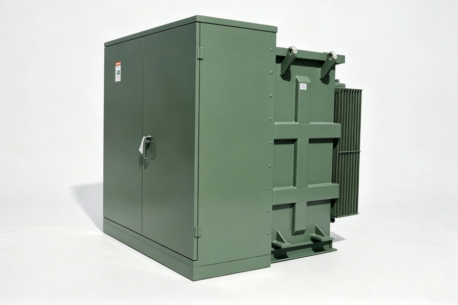 JSYW Yawei ANSI three phase pad mounted transformer, oil immersed, up to 7000 kVA for medium voltage power distribution